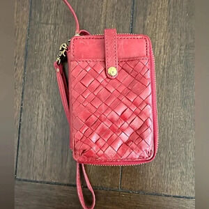 Elliott Lucca woven leather wrislet